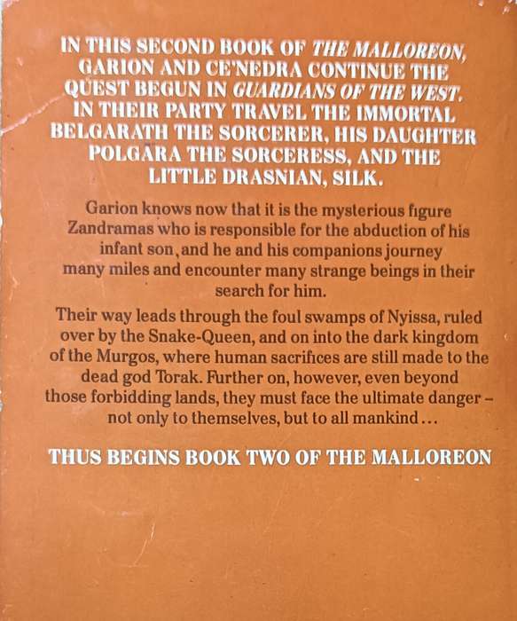 King of the Murgos - Book 2 of the Malloreon - David Eddings - Softcover - 444 pages