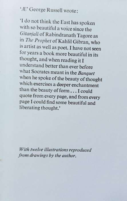 The Prophet - Kahlil Gibran- Hardcover - 112 pages