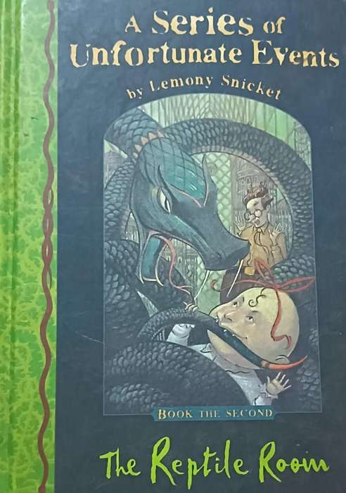 A Series of Unfortunate events - The Reptile Room - Lemony Snicket - Hardcover - 190 pages