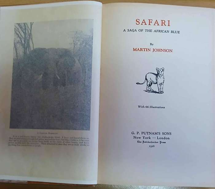 SAFARI **1928 1st  Edition**