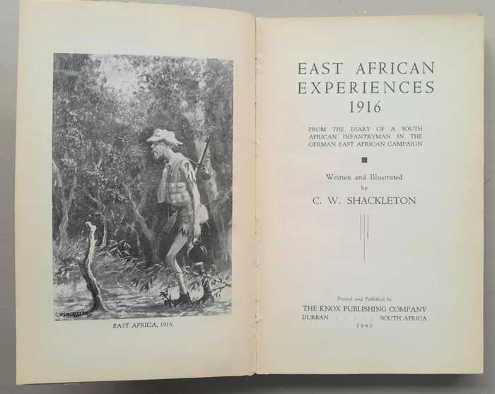 EAST AFRICAN EXPERIENCES 1916