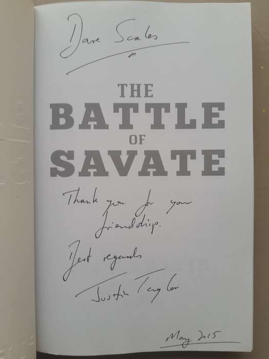 THE BATTLE OF SAVATE **Presentation Copy**