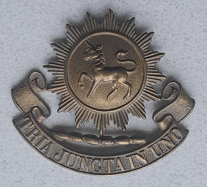 GREY HIGH SCHOOL CADET CORPS CAP BADGE