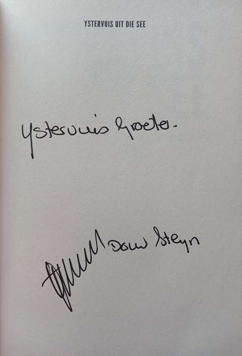 YSTERVUIS VAN DIE SEE **Recces-Signed x 2**