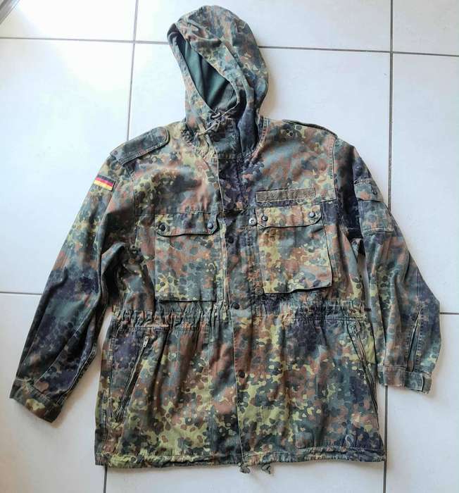 GERMAN ARMY CAMO PARKA JACKET