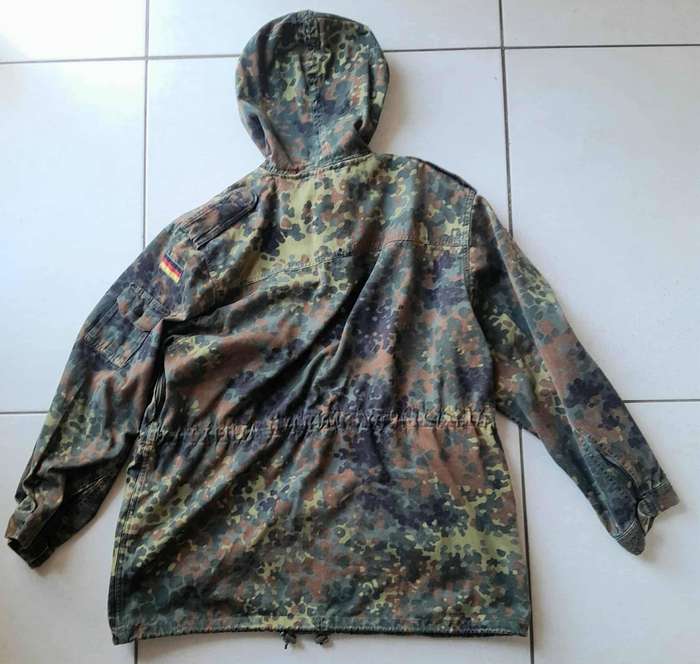 GERMAN ARMY CAMO PARKA JACKET