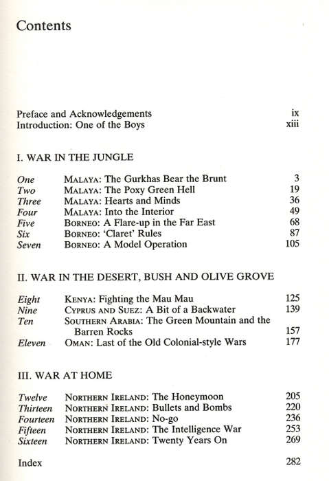 THE SAVAGE WARS OF PEACE