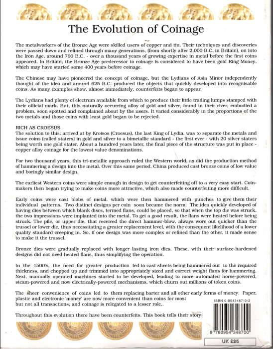 THE COUNTERFEIT COIN STORY ** Ken Peters **