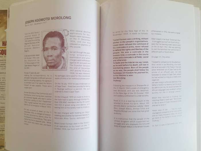 156 HANDS THAT BUILT SOUTH AFRICA **Signed**