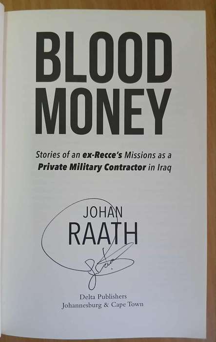 BLOOD MONEY **Signed**