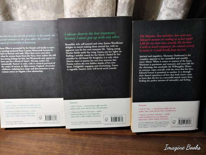 Jane Austen - Three Titles in One Lot