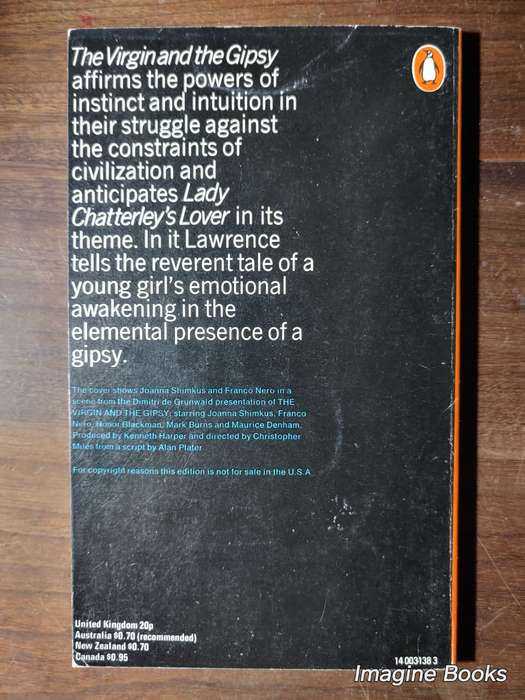The Virgin And The Gipsy - D. H. Lawrence