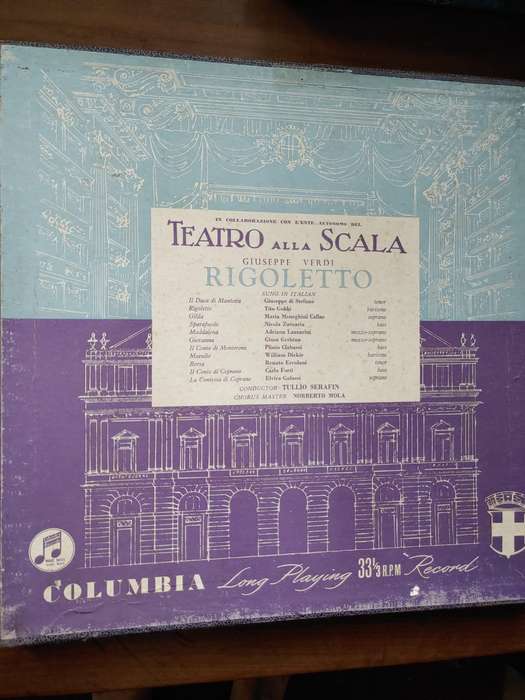 Verdi - Rigoletto - 3 LP Boxed Set - Columbia