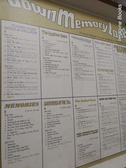 Down Memory Lane - 10 LP Set