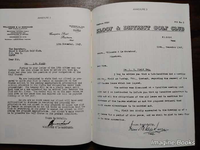 Kloof Country Club - An Historical Story