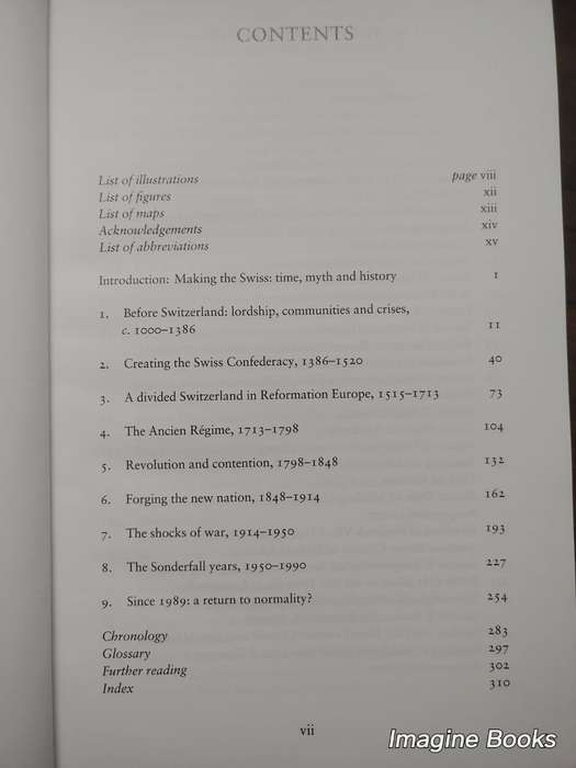 Switzerland - A Concise History