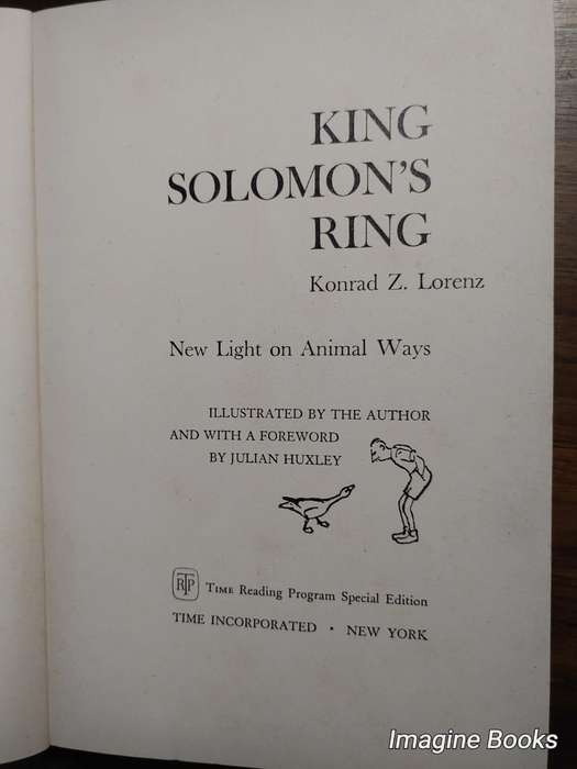 King Solomon's Ring - Konrad Lorenz