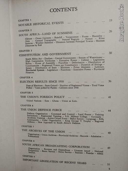 Year-Book For South Africa 1958