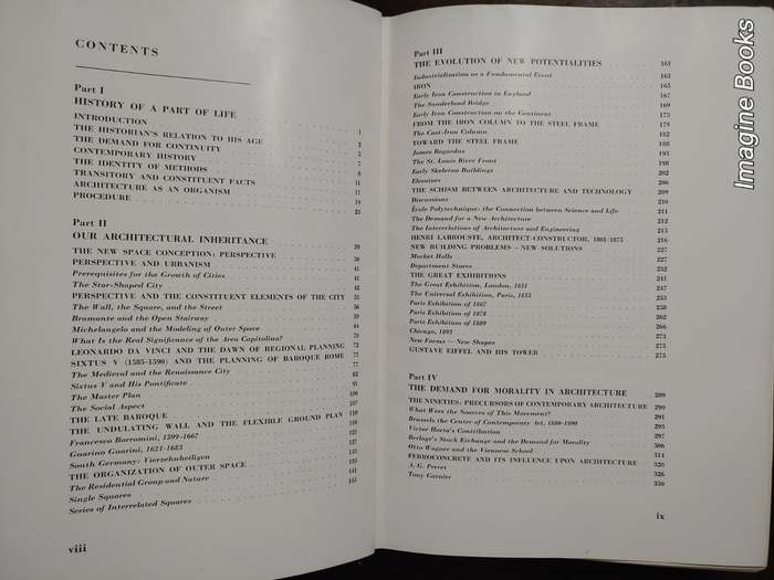 Space, Time and Architecture (1954 edition)