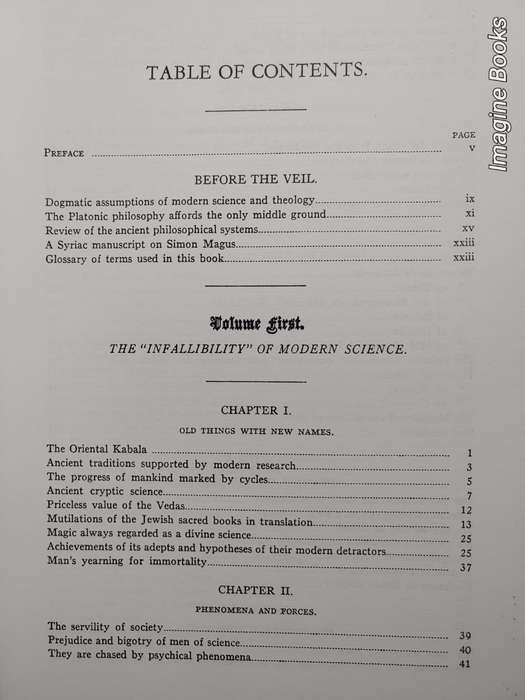 Isis Unveiled - Blavatsky - 2 Volume Set