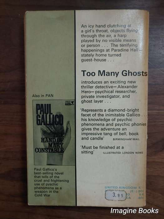 Too Many Ghosts - Paul Gallico