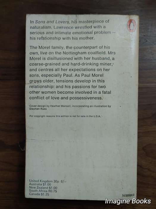 Sons and Lovers - D. H. Lawrence