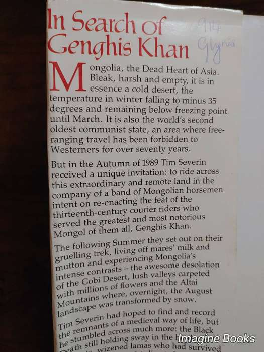 In Search of Genghis Khan - Tim Severin