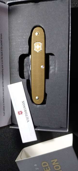 RARE VICTORINOX 2024 ALOX LIMITED EDITION