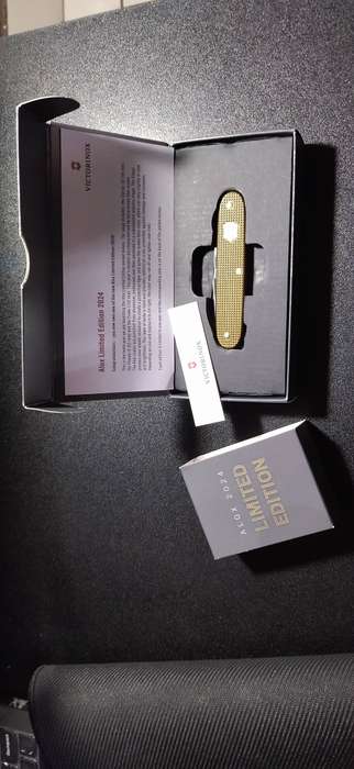 RARE VICTORINOX 2024 ALOX LIMITED EDITION