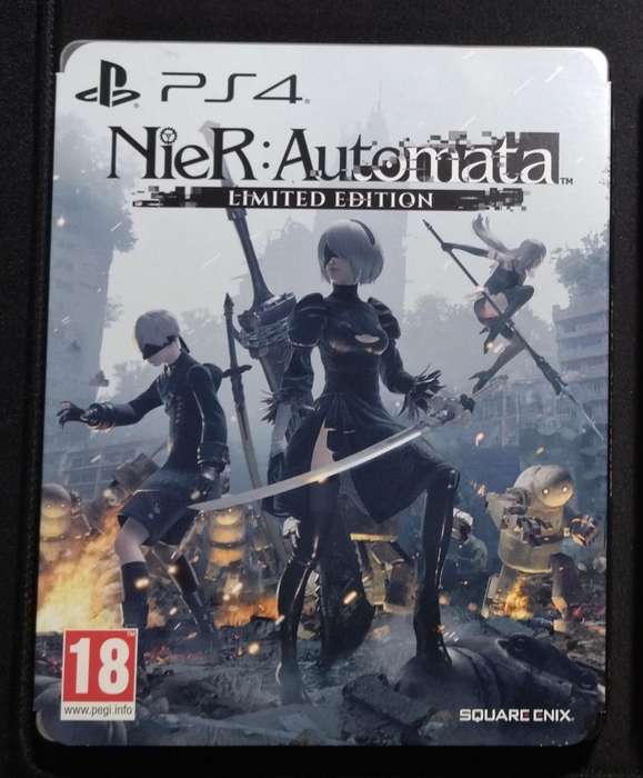 EXTREMELY RARE NIER AUTOMATA PS4 STEELBOOK EDITION
