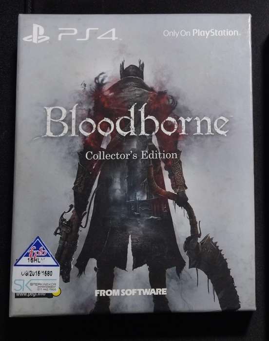 EXTREMELY RARE BLOODBORNE PS4 STEELBOOK LIMITED EDITION