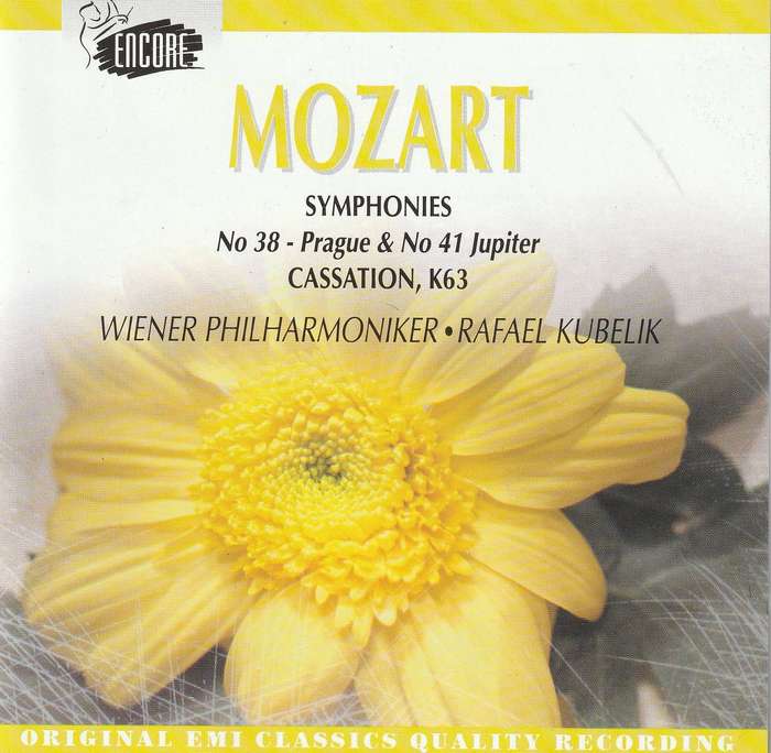 Mozart - Symphonies No 38 & No 41 CD Import