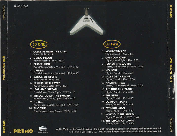 Wishbone Ash - Wishbone Ash Double CD Import