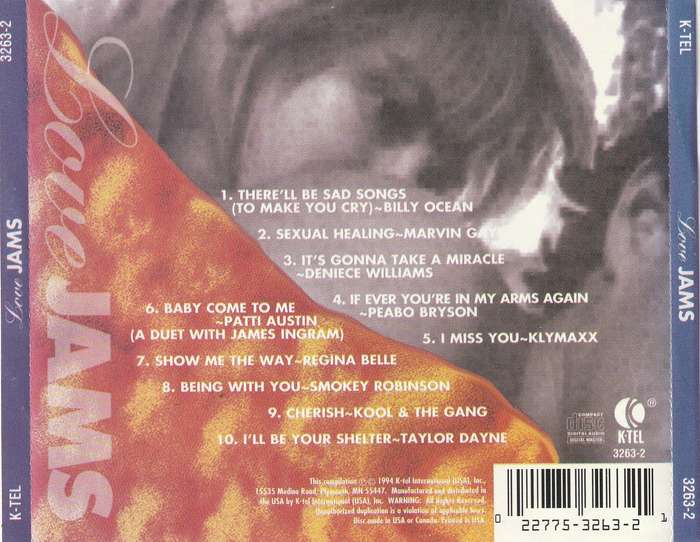 Various - Love JAMS The 80's CD Import