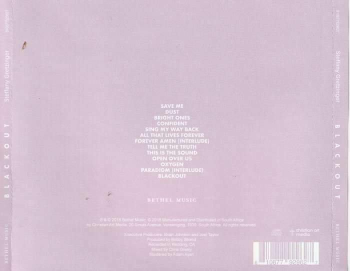 Steffany Frizzell-Gretzinger - Blackout CD Import