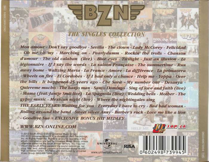 BZN - Singles Collection Triple CD