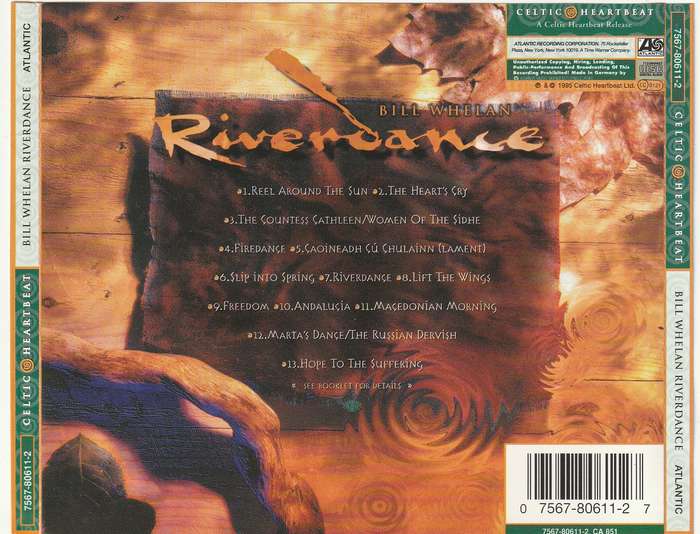 Bill Whelan - Riverdance CD Import