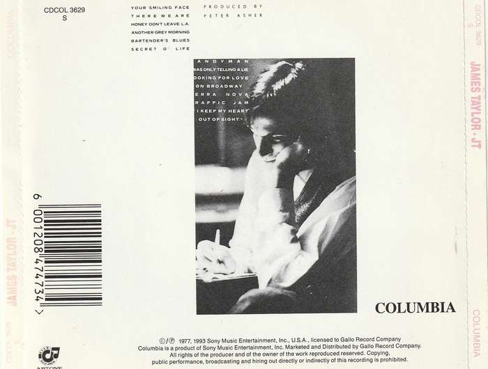 James Taylor - JT CD