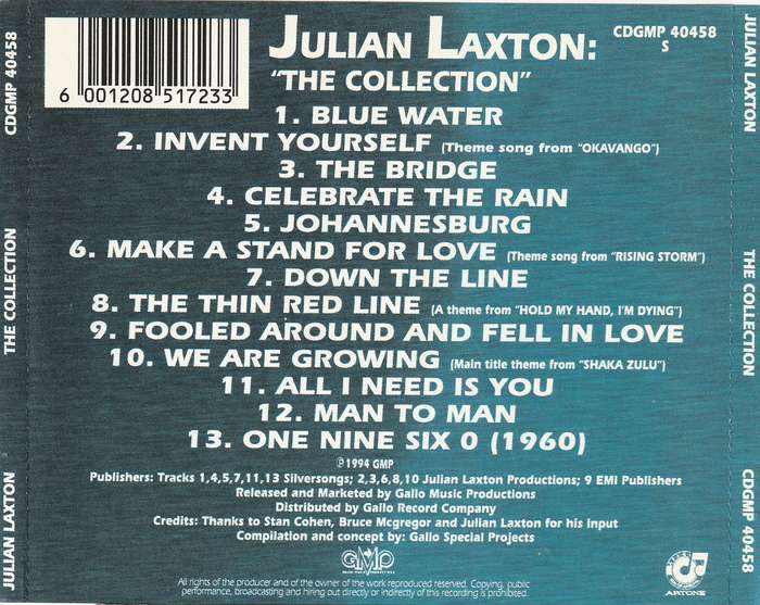 Julian Laxton - Collection CD Rare