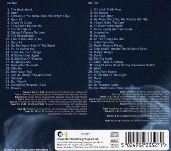 Tommy Dorsey - Essence of Double CD Import