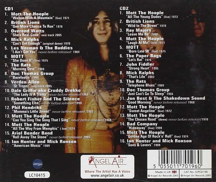 Mott the Hoople - Mott the Hoople Family Anthology Double CD Import