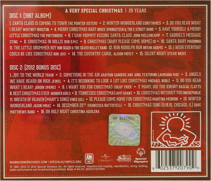 Various - A Very Special Christmas 25 Years Double CD Import