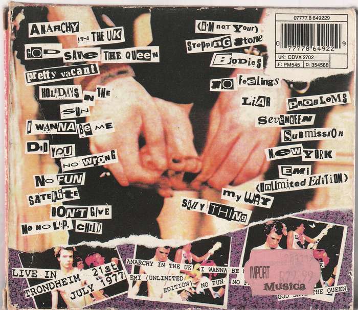 Sex Pistols - Kiss This Double CD Import