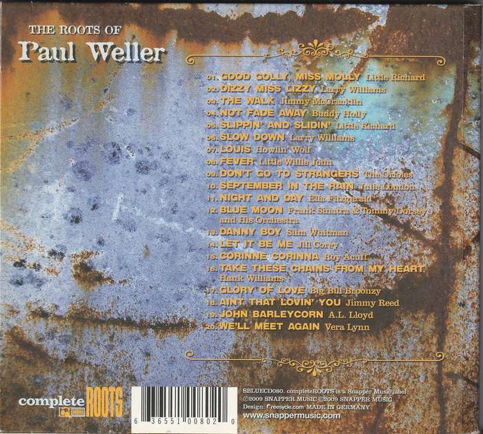 Various - Roots of Paul Weller CD Import