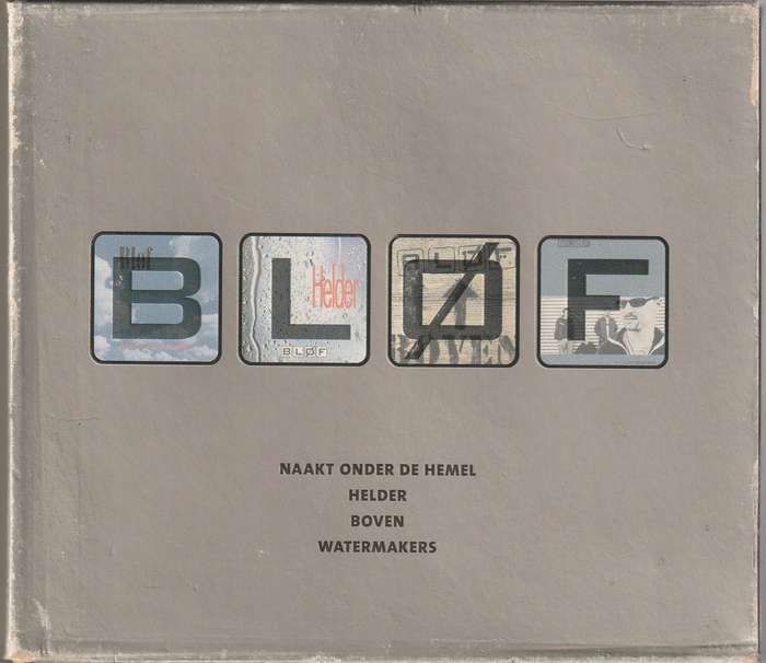 Bløf - Naakt Onder De Hemel, Helder, Boven, Watermakers 4x CD Boxset Import