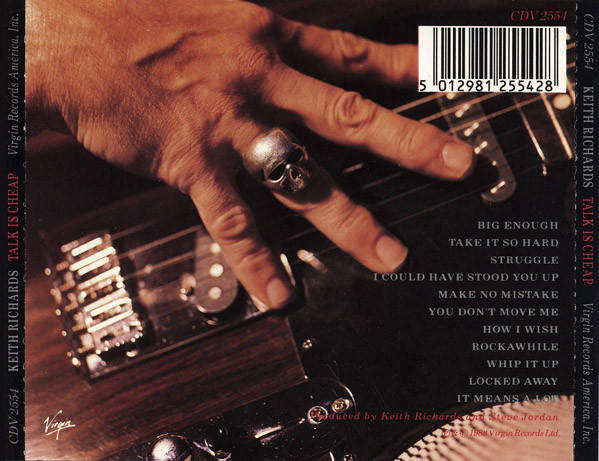 Keith Richards - Talk Is Cheap CD Import
