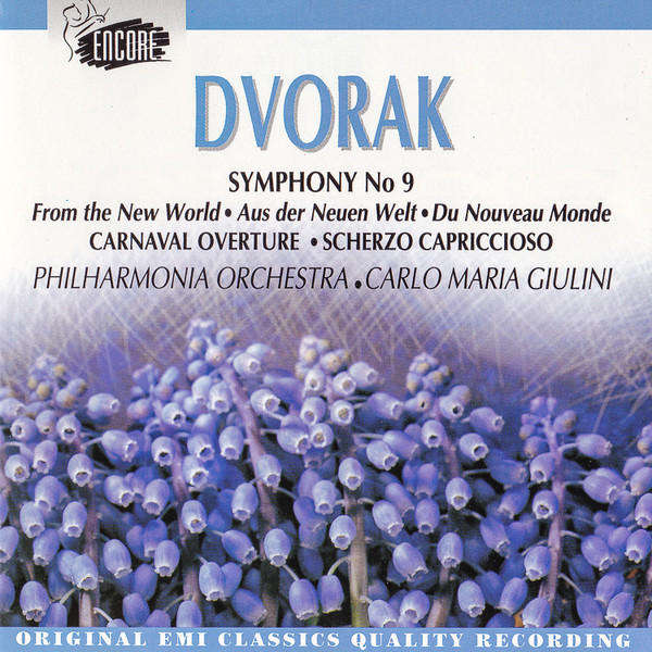 Dvořák - Symphony No 9 / Giulini CD Import Sealed