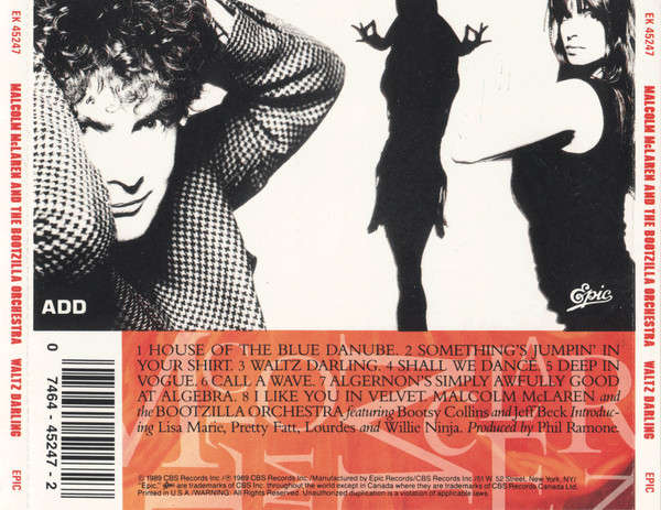 Malcolm McLaren & Bootzilla Orchestra - Waltz Darling CD Import