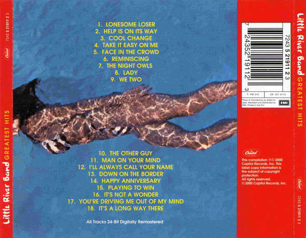 Little River Band - Greatest Hits CD Import
