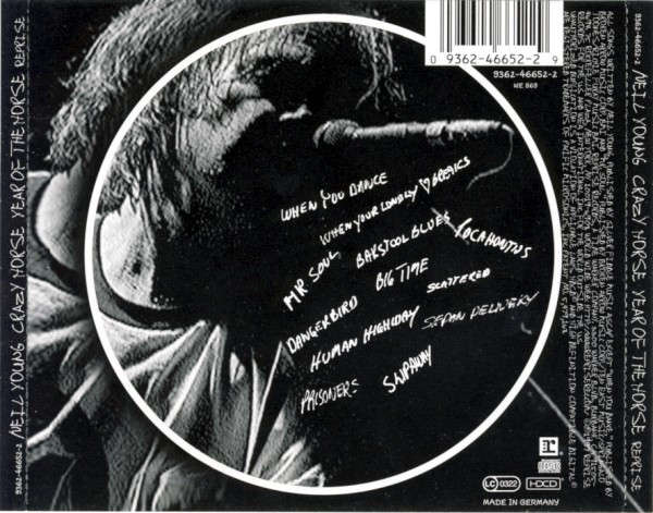 Neil Young & Crazy Horse - Year of the Horse CD Import